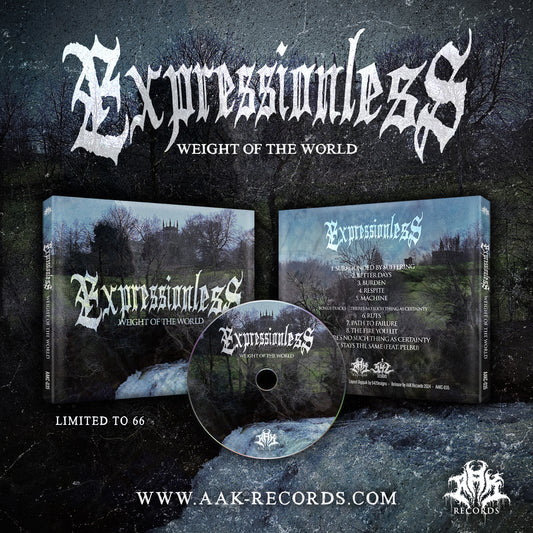 EXPRESSIONLESS - "WEIGHT OF THE WORLD" CD-EP