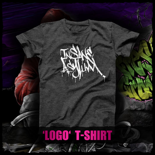 INSANE ASYLUM "CLASSIC LOGO GREY" SHIRT