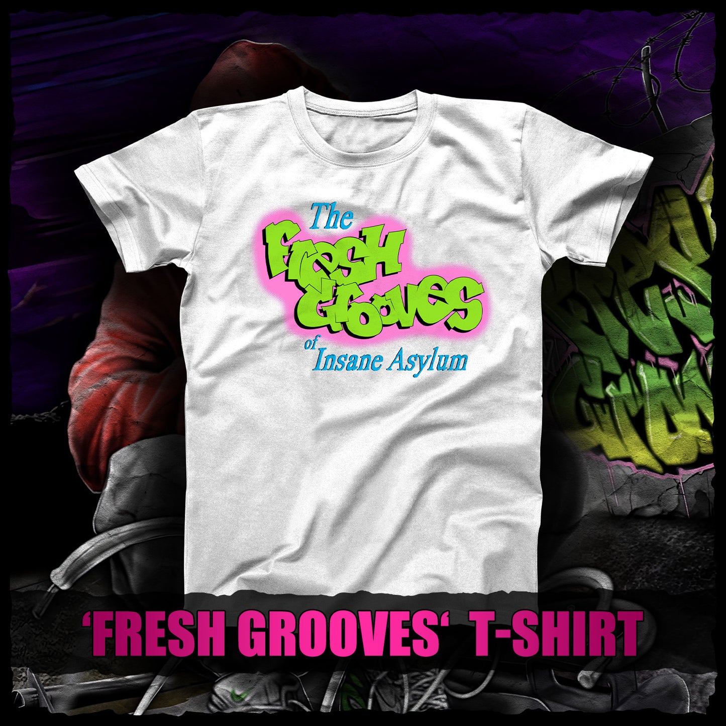 INSANE ASYLUM "FRESH GROOVES" SHIRT