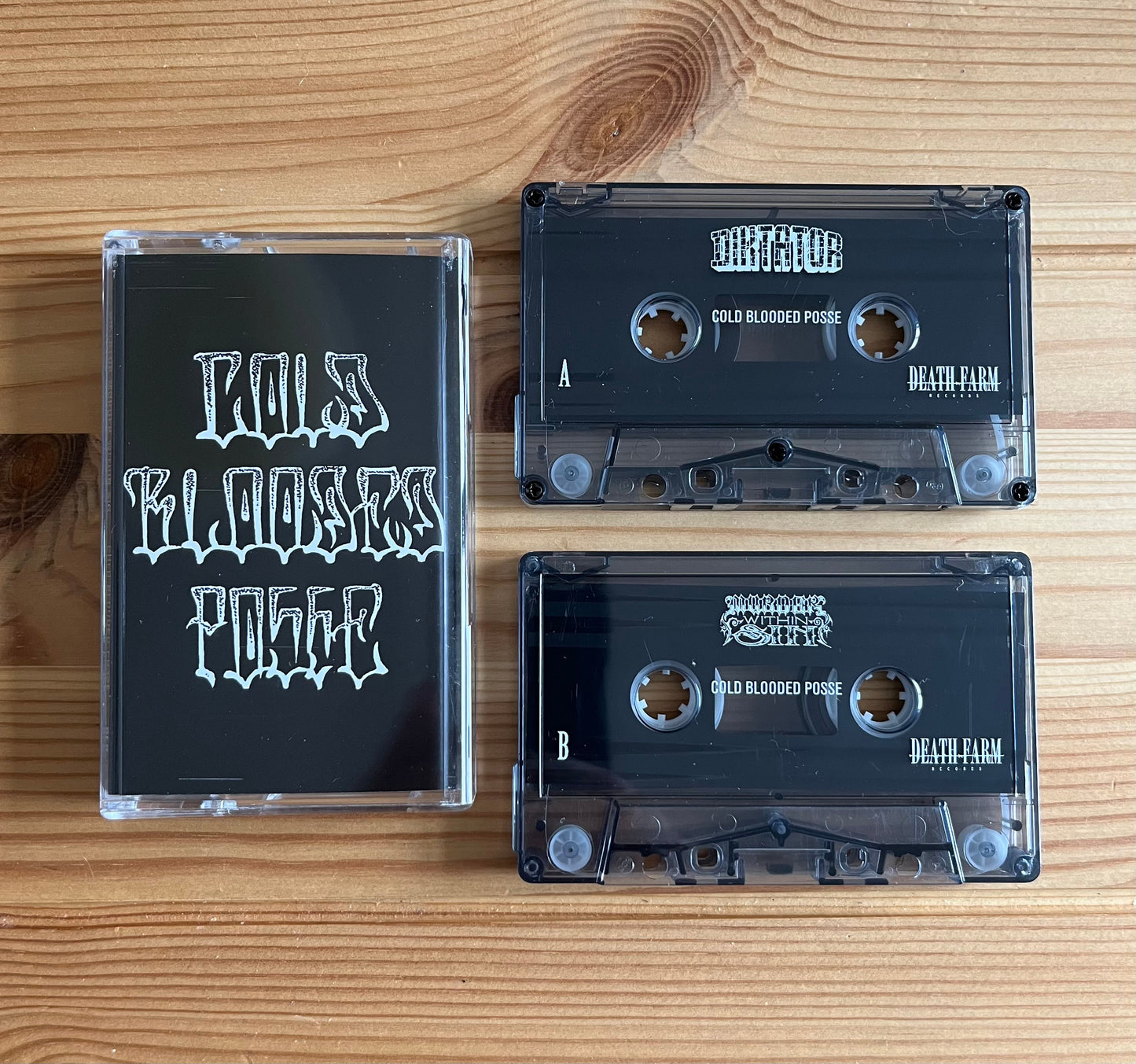 DIKTATOR / MURDER WITHIN SIN - "COLD BLOODED POSSE" SPLIT [TAPE]