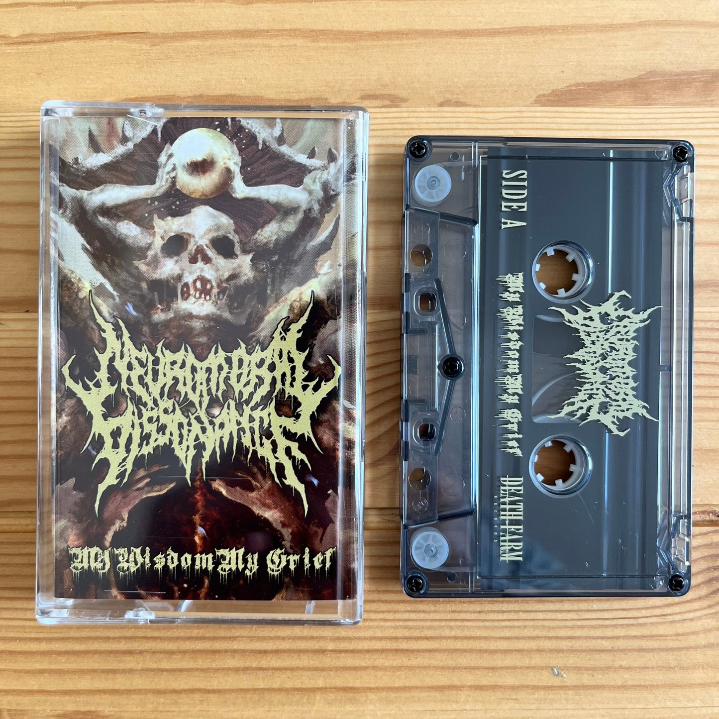 NEUROMORAL DISSONANCE - "MY WISDOM MY GRIEF" [TAPE]