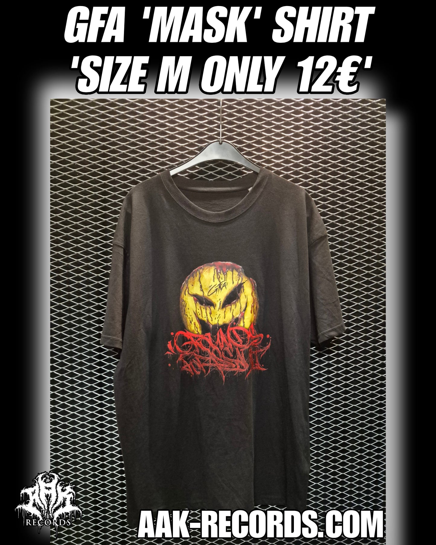 GROUNDS FOR ASSAULT 'GFA MASK' TEE