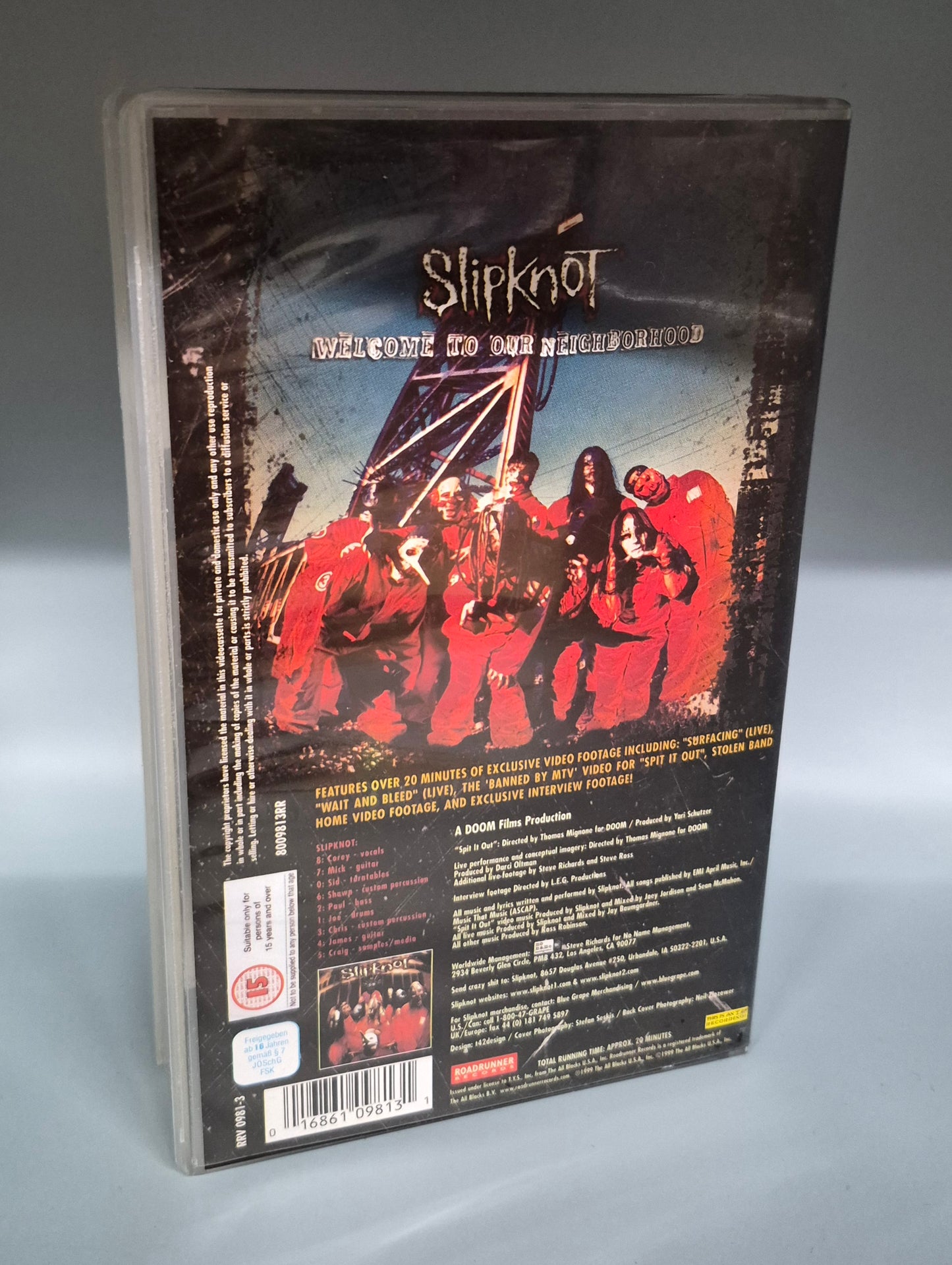 SLIPKNOT - "WELCOME TO OUR NEIGHBORHOOD" VHS