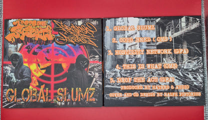 GROUNDS FOR ASSAULT / MILLION SUSPECTS - 'GLOBAL SLUMZ' SPLIT CD