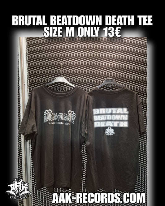 GROUNDS FOR ASSAULT 'BRUTAL BEATDOWN DEATH' TEE