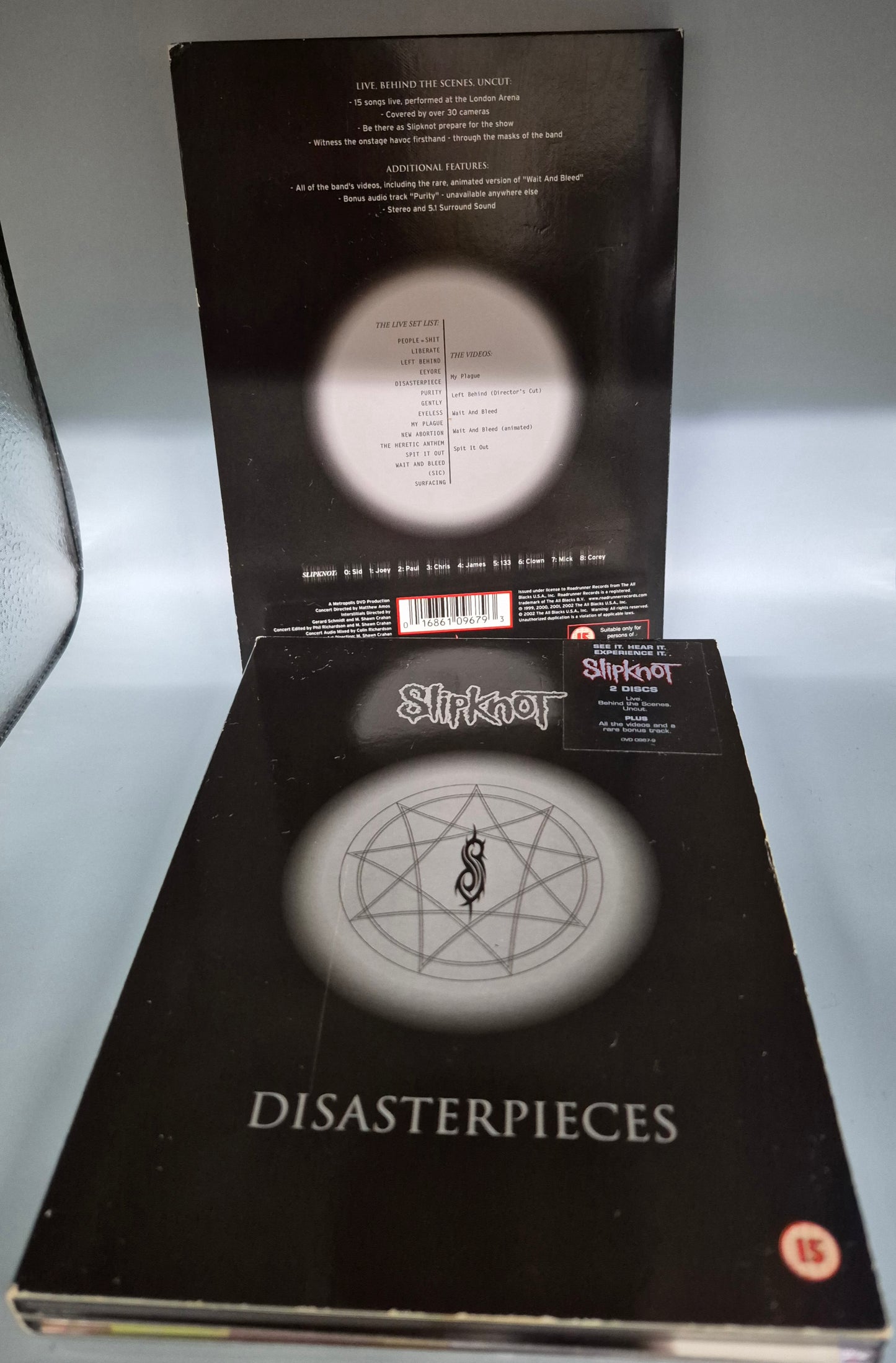 SLIPKNOT - "DISASTERPIECES" DVD