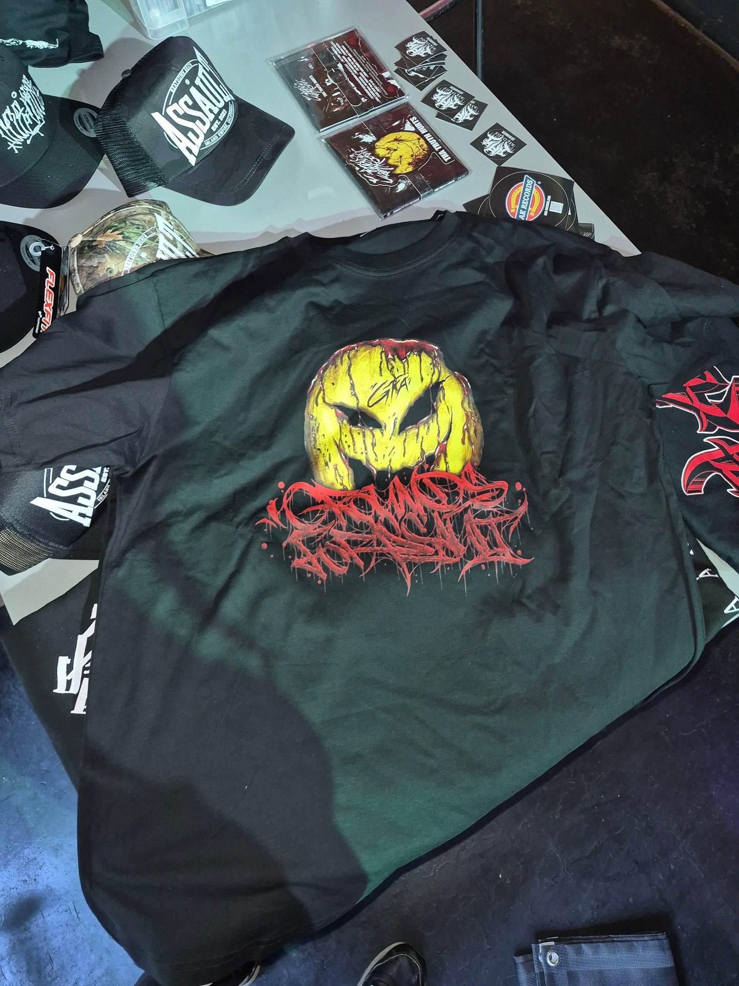 GROUNDS FOR ASSAULT 'GFA MASK' TEE