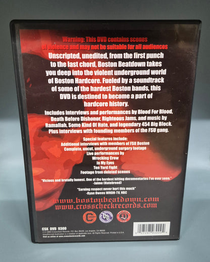 "BOSTON BEATDOWN VOLUME II" DOCUMENTARY DVD