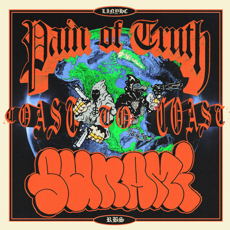 PAIN OF TRUTH / SUNAMI - "COAST TO COAST" SPLIT CD